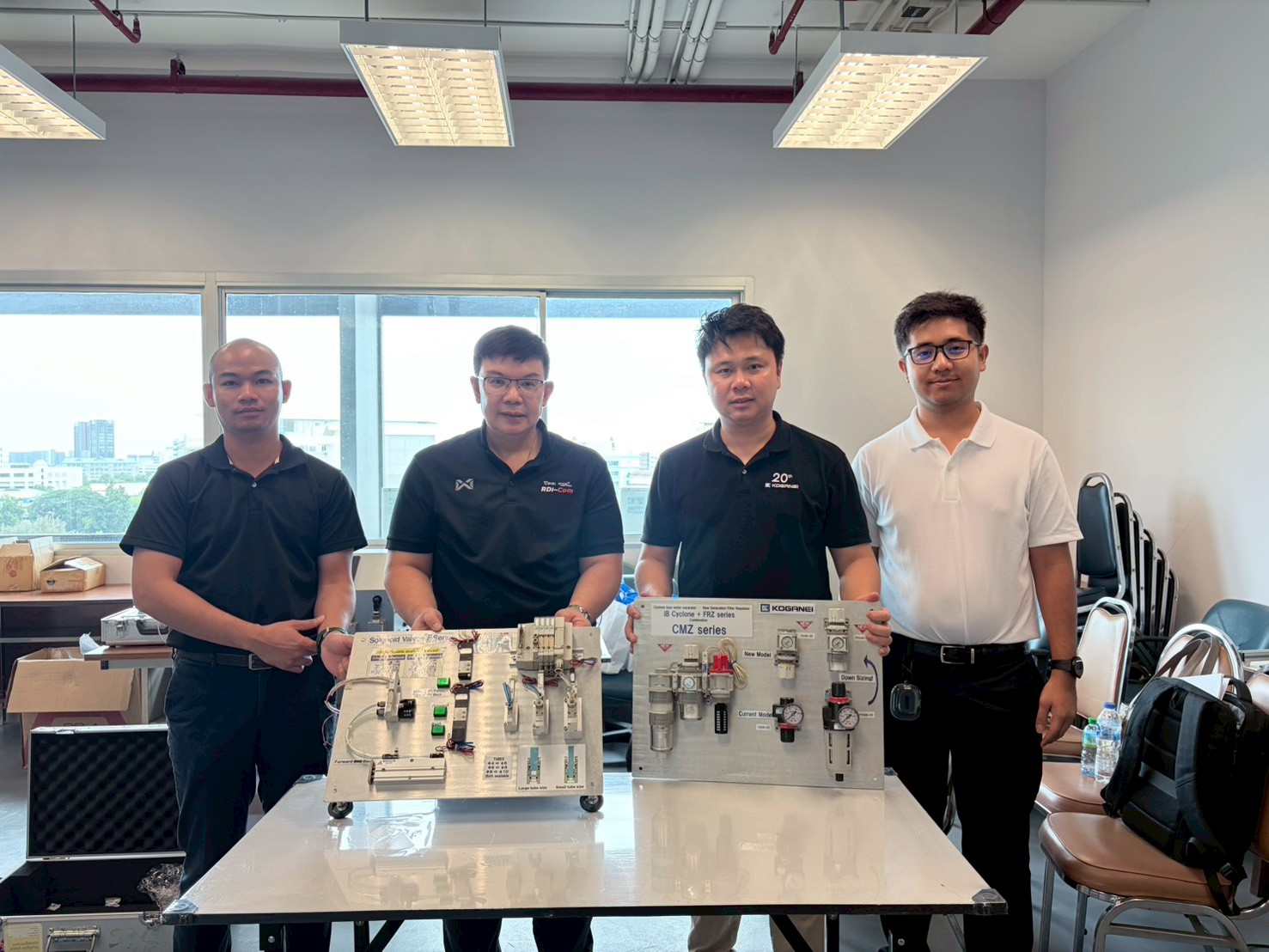 KOGANEI demonstration equipment donation to Kasetsart University