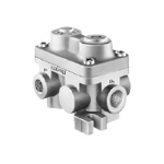 Diaphragm type air-piloted valve 250 and 2503 series