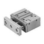 Jig cylinder with guides (clean equipment)