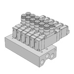 F15 Monoblock PC Board Manifold Direct Piping